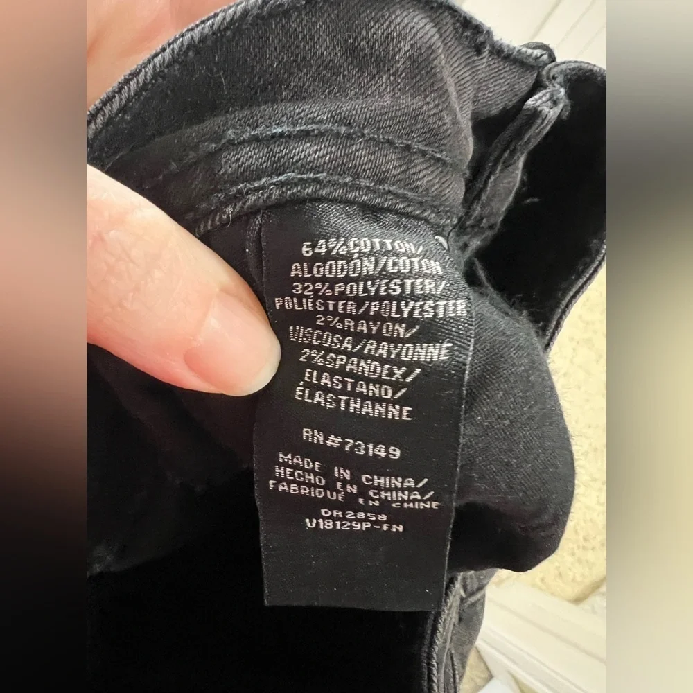 NWT Fashion Nova black Lasting Treasure jeans 3 - Picture 7 of 8